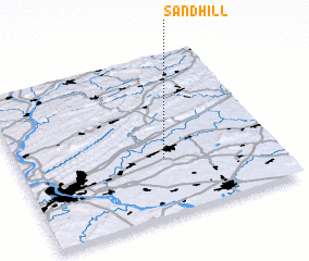 3d view of Sand Hill