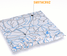 3d view of Santa Cruz