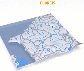 3d view of El Oasis