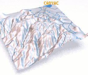 3d view of Canyac