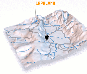 3d view of La Paloma