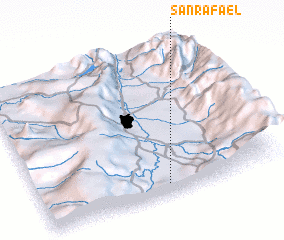 3d view of San Rafael