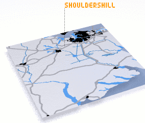 3d view of Shoulders Hill