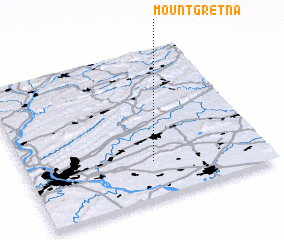 3d view of Mount Gretna