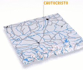 3d view of Cauto Cristo