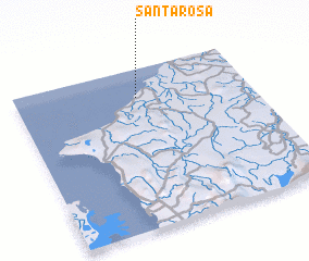 3d view of Santa Rosa