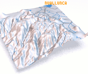 3d view of Nuallunca