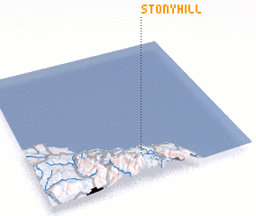 3d view of Stony Hill