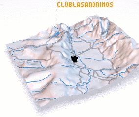 3d view of Club Las Anonimos