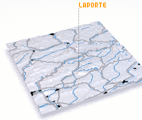 3d view of Laporte