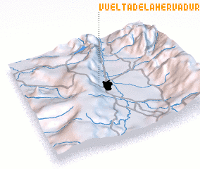 3d view of Vuelta de la Hervadura