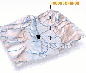 3d view of Nueva Granada