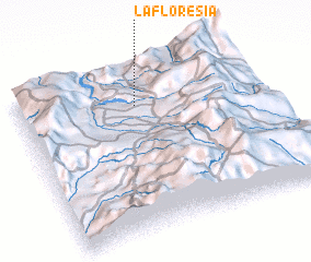 3d view of La Floresia