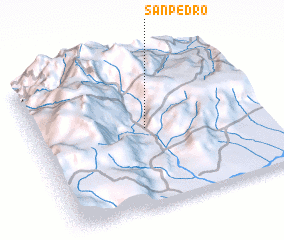 3d view of San Pedro