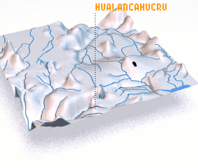 3d view of Hualanca Hucru