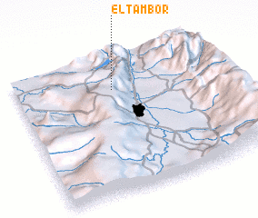 3d view of El Tambor