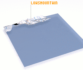 3d view of Lows Mountain