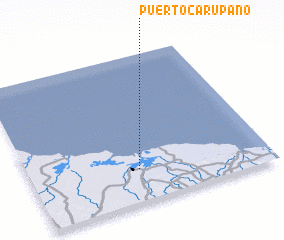 3d view of Puerto Carúpano