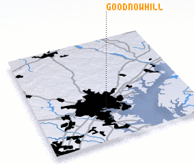 3d view of Goodnow Hill