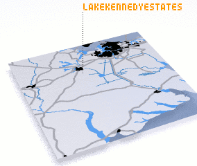 3d view of Lake Kennedy Estates