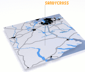 3d view of Sandy Cross