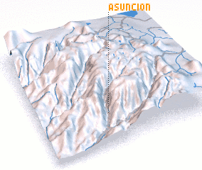 3d view of Asunción