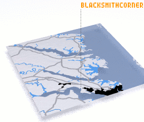 3d view of Blacksmith Corner