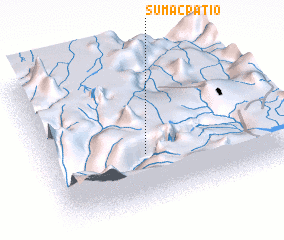 3d view of Sumac Patio