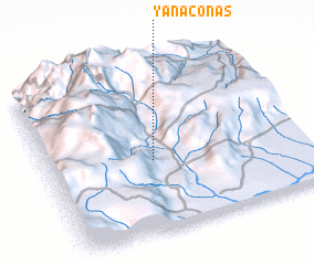 3d view of Yanaconas