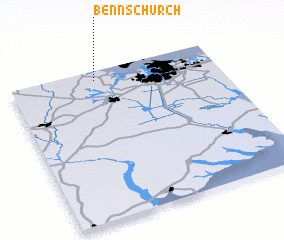 3d view of Benns Church