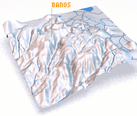 3d view of Baños