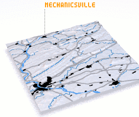 3d view of Mechanicsville