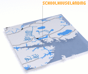 3d view of Schoolhouse Landing