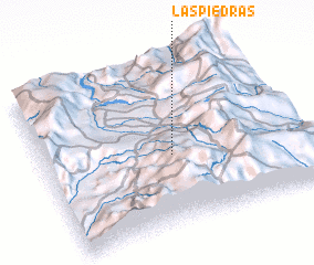 3d view of Las Piedras