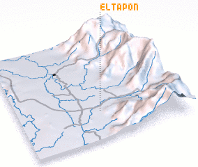 3d view of El Tapón