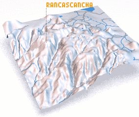 3d view of Rancascancha