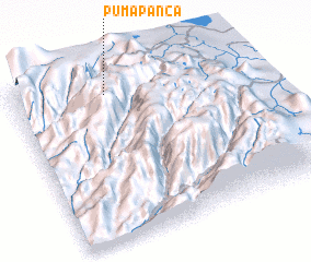 3d view of Pumapanca