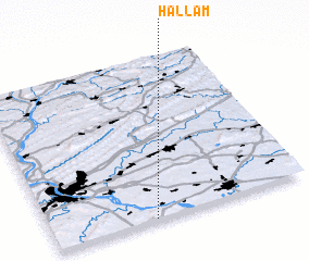 3d view of Hallam