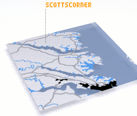 3d view of Scotts Corner