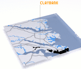 3d view of Clay Bank