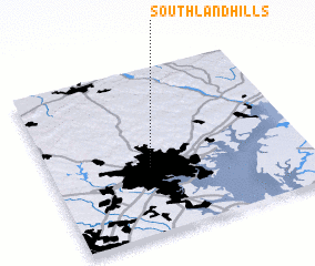 3d view of Southland Hills