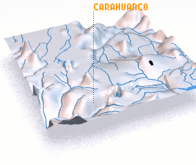 3d view of Carahuanco