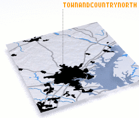 3d view of Town and Country North