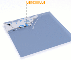 3d view of Lenoxville