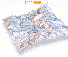 3d view of San Rafael