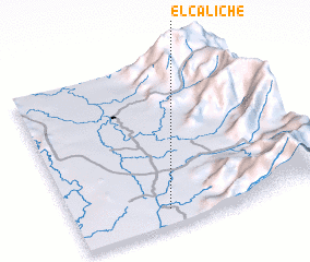 3d view of El Caliche