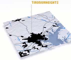 3d view of Timonium Heights