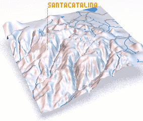 3d view of Santa Catalina