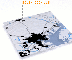 3d view of Southwood Hills