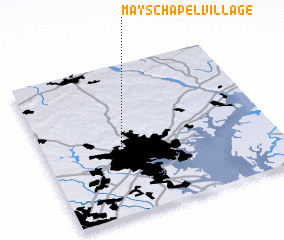 3d view of Mays Chapel Village